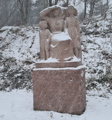 Krigsminne ved Eide kirke