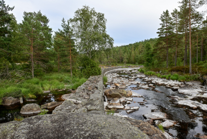 Bellands&aring;na, Vegusdal, flotingsmur