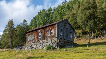 Salmeli, Fjotland, Kvinesdal, setehus