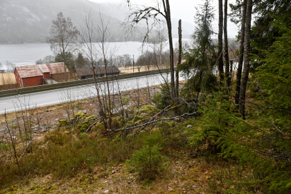 Skomedal, Bygland, steingjerde