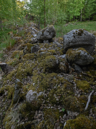 Stigemo, Bygland, steingjerde