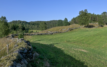&Oslash;ygarden, Bjelland, steingjerde