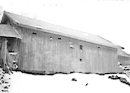 1241212 Låve på Kværne