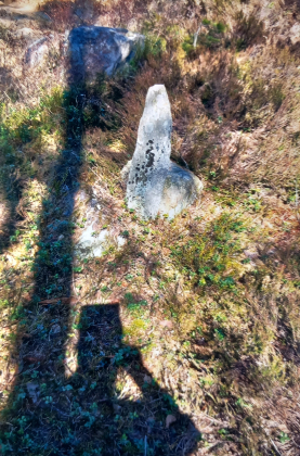 Gammel byttestein fra middelalderen. 