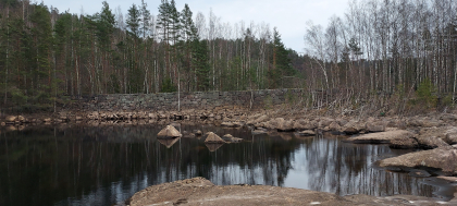 Skr&aring;dam/skjerm Kringsj&aring;