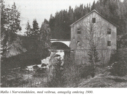 3118 506 Narvestad m&oslash;lle u. Narvestad, gnr. 173/1