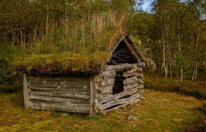 Kv&aelig;ven bygdetun, Sirdal, utl&oslash;e