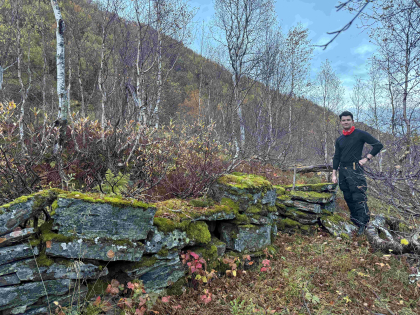 Ruinen etter Almosheimen