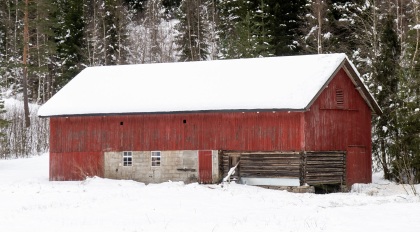 Birkeland, Bygland, uthus
