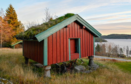 Gautestad, Evje, stabbur