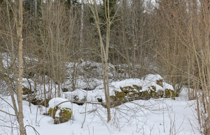 Ytre Grindheim, Audnedal, ruin