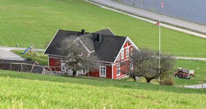 Nedre Haugå, Bygland, våningshus