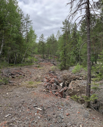 Åsgruvene, Ormåsen