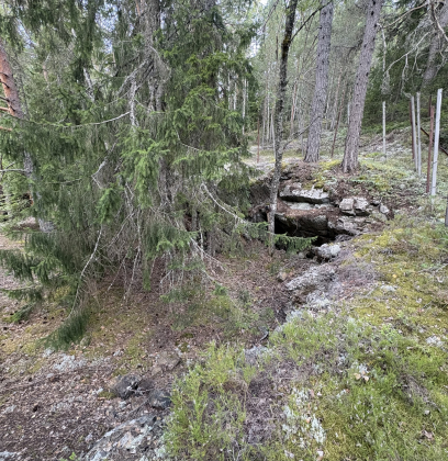 Eiker Kobberverk - Bergsgruvene - Skjerp/dagbrudd