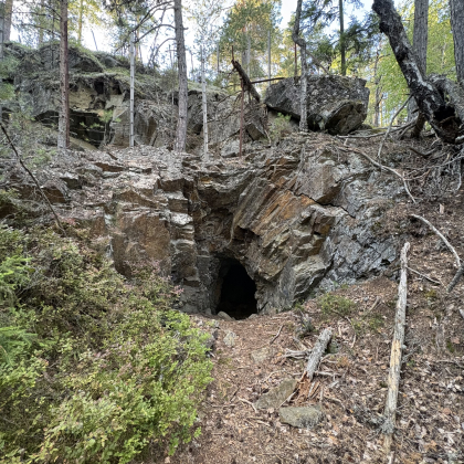 Eiker Kobberverk - Bergsgruvene - Stoll