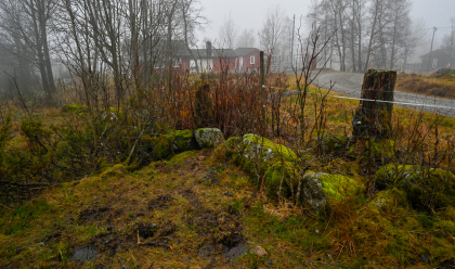 Kalvehagen, Gautestad, Evje, steingjerde