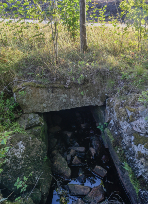 Kolandsheivegen, Sylvskardet, Bjelland, kulvert
