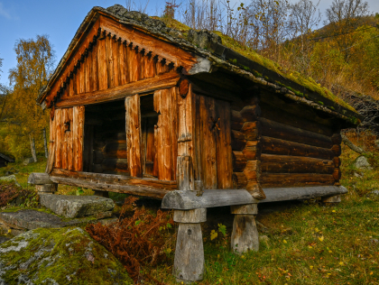 Lislestog, Bykle, stolpehus