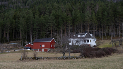 Longerak, Bygland, steingjerde