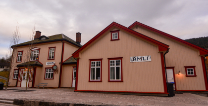 Åmli stasjon, Treungenbanen