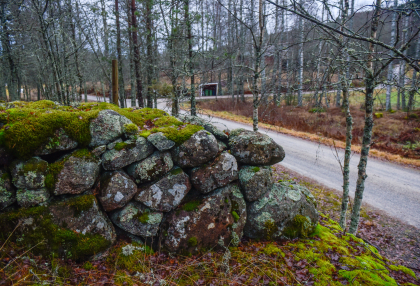 Moseid, Hornnes, steingjerde