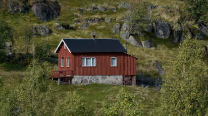 Salmeli, Fjotland, Kvinesdal, skulehus