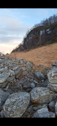 Steinmur, 4,5 m L / 2 m B