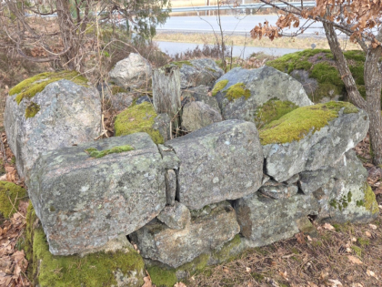 Telefon/telefrafstolpe fundament