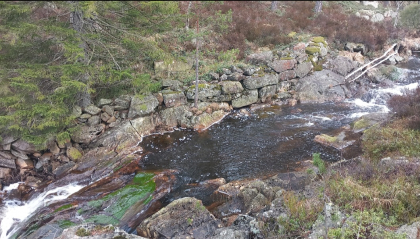 Sk&aring;dammer for &aring; lede t&oslash;mmer.