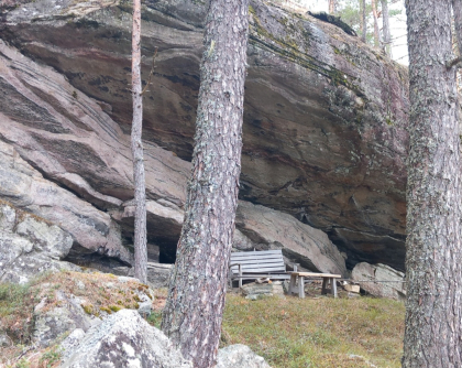 Helleren ved Kopps&aring;na.