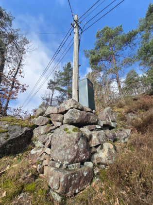 Telegrafstolpefundament