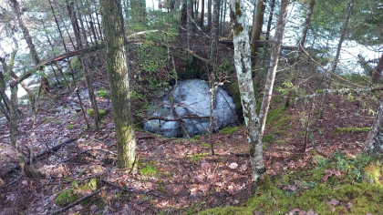 Myrgruben i M&oslash;rkhusdalen.