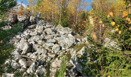 Feltspatgruve.