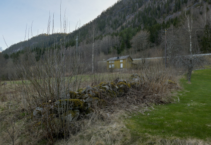 Skomedal, Bygland, steingjerde