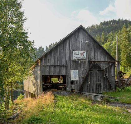 Ureb&aring;sen, Berg, &Aring;seral, sagbruk