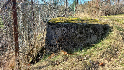 Fundament til Taubanemast 