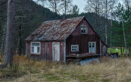 Tronsbakken, Austegard, Åseral, våningshus