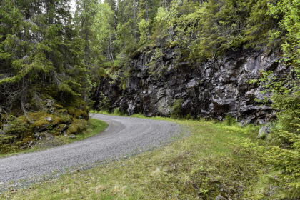 Langeid, Bygland, fjellskjering
