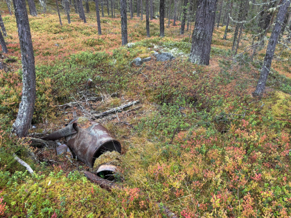 Fangstgrop eller kullfremstillingsanlegg