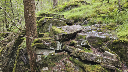 Gml bygdeveg Sand - Kvamen, Suldal