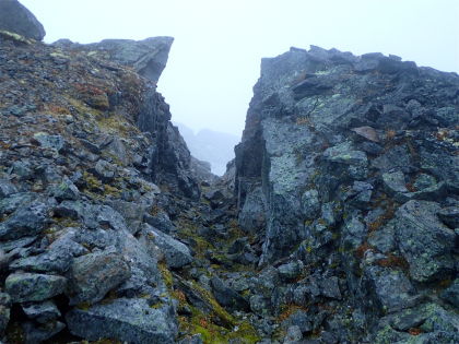 Urdshovd - siktelinje til Gravhalstunnelen 
