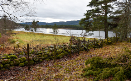 Vassend, Bygland, steingjerde